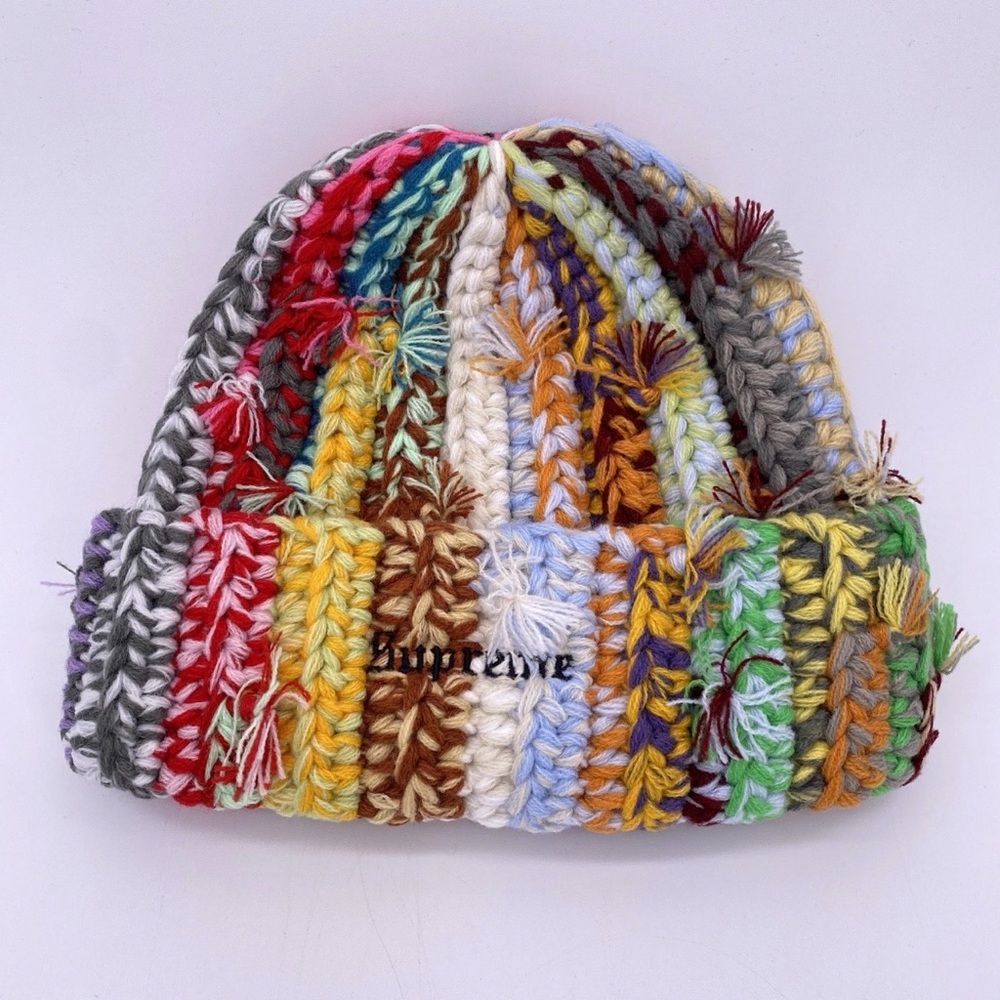 Supreme Multicolor ‘Hand Tied’ Beanie